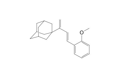 1-((E)-4-(2-methoxyphenyl)buta-1,3-dien-2-yl)adamantane