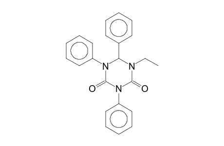 1-Ethyl-3,5,6-triphenyl-1,3,5-triazinane-2,4-dione