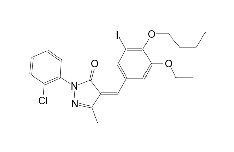 (4Z)-4-(4-butoxy-3-ethoxy-5-iodobenzylidene)-2-(2-chlorophenyl)-5-methyl-2,4-dihydro-3H-pyrazol-3-one