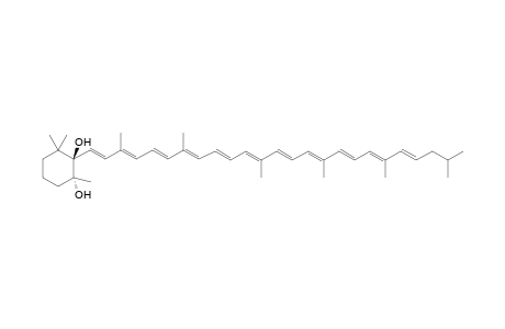 .beta.,.psi.-Carotene, 5,6-dihydro-5,6-dihydroxy-, (5R,6R)-