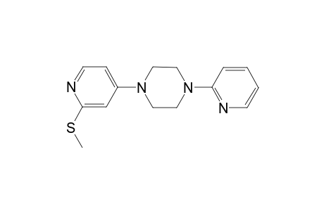 N(1)-[2'-(Methylthio)pyrid-4'-yl]-N(4)-(2"-pyridyl)-1,4-piperazine