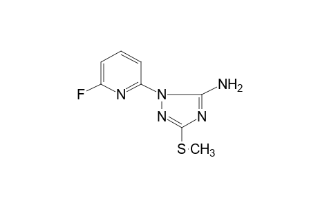 2-[5-AMINO-3-(METHYLTHIO)-1H-1,2,4-TRIAZOL-1-YL]-6-FLUOROPYRIDINE