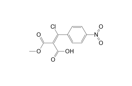 Propanedioic acid, [chloro(4-nitrophenyl)methylene]-, monomethyl ester, (Z)-