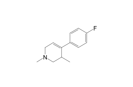 4-(p-Fluorophenyl)-1,5-dimethyl-1,2,5,6-tetrahydropyridine
