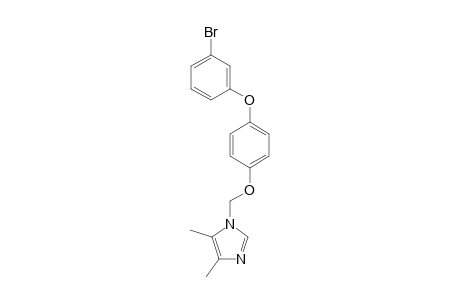1H-Imidazole, 1-[[4-(3-bromophenoxy)phenoxy]methyl]-4,5-dimethyl-