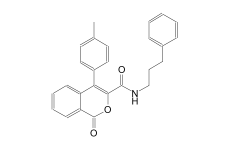 1H-2-benzopyran-3-carboxamide, 4-(4-methylphenyl)-1-oxo-N-(3-phenylpropyl)-