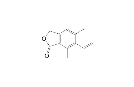 1(3H)-Isobenzofuranone, 6-ethenyl-5,7-dimethyl-