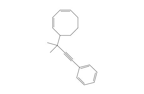 5-(1,1-Dimethyl-3-phenyl-2-propinyl)-1,3-cyclooctadiene