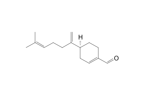 (S) 1-Formyl-4-(5'-methyl-1'-methylene-4'-hexenyl)-cyclohexene