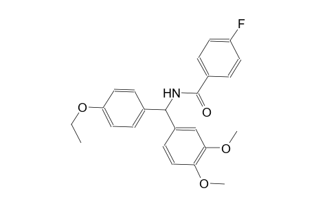 benzamide, N-[(3,4-dimethoxyphenyl)(4-ethoxyphenyl)methyl]-4-fluoro-