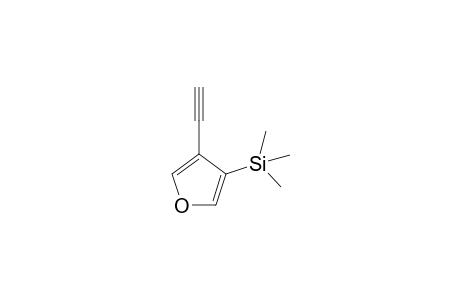 3-Ethynyl-4-(trimethylsilyl)furan