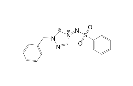 1H-1,2,4-Triazolium, 4-benzenesulfonamido-1-benzyl-, hydroxide, inner salt