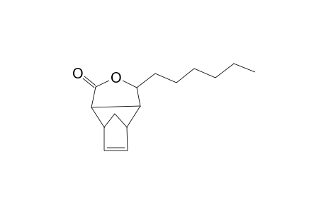 exo-5-hexyl-exo-4-oxa-tricyclo[5.2.1.0**2,6]dec-8-en-3-one
