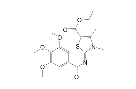 5-thiazolecarboxylic acid, 2,3-dihydro-3,4-dimethyl-2-[[(Z)-oxo(3,4,5-trimethoxyphenyl)methyl]imino]-, ethyl ester, (2Z)-