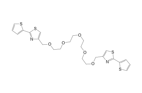 1,13-Bis[2'-(2'-thienyl)-4'-methylthiazole]tetraethylene glycol