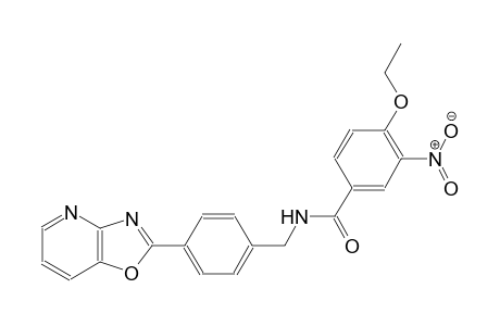 4-ethoxy-3-nitro-N-(4-[1,3]oxazolo[4,5-b]pyridin-2-ylbenzyl)benzamide