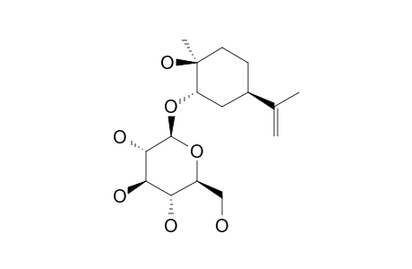 (1S,2S,4R)-PARA-MENTH-8-ENE-1,2-DIOL-2-O-BETA-D-GLUCOPYRANOSIDE