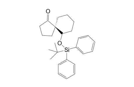 (5R,10R)-10-[tert-butyl(diphenyl)silyl]oxy-4-spiro[4.5]decanone