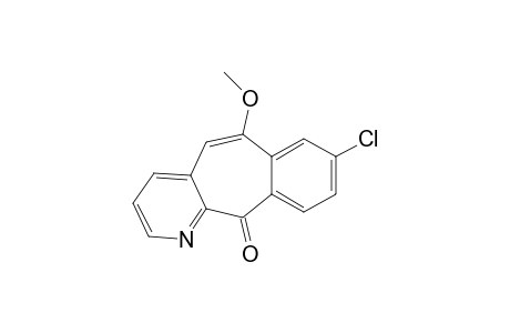 8-Chloro-6-methoxy-11H-benzo[5,6]cyclohepta[1,2-b]pyridin-11-one