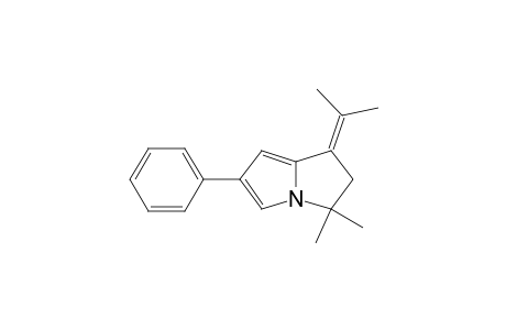 1-Isopropyliden-3,3-dimethyl-6-phenyl-2,3-dihydro-1H-pyrrolizine