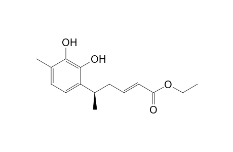 (R)-Ethyl 5-(2,3-Dihydroxy-4-methylphenyl)hex-2-enoate