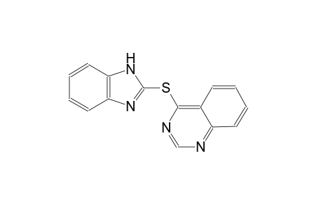 quinazoline, 4-(1H-benzimidazol-2-ylthio)-