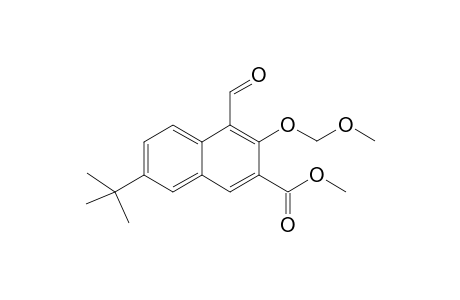 Methyl 7-tert-butyl-4-formyl-3-O-methoxymethyl-2-naphthoate