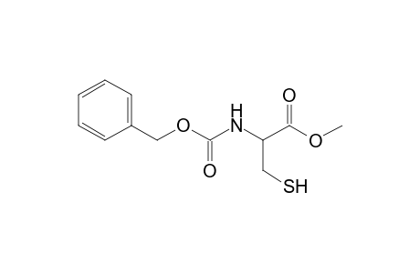 2-(benzyloxycarbonylamino)-3-mercapto-propionic acid methyl ester