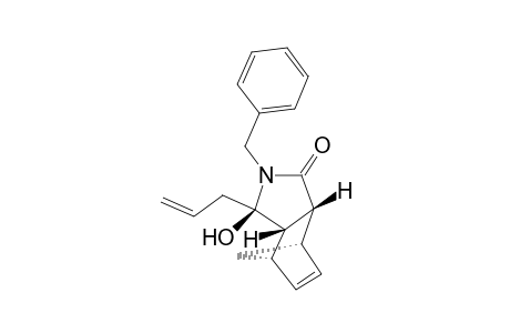 (3rs,3Ars,4sr,7rs,7asr)-3-allyl-2-benzyl-3-hydroxy-2,3,3A,4,7,7A-hexahydro-1H-4,7-methanoisoindol-1-one