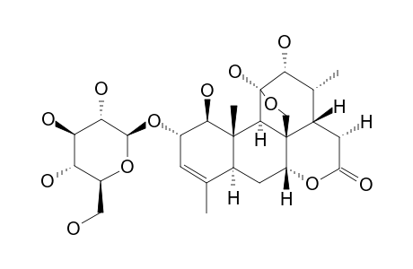 CASTELOSIDE-A;CHAPARRIN-2-O-BETA-D-GLUCOPYRANOSIDE