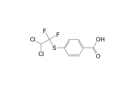 p-(2,2-dichloro-1,1-difluoroethylthio)benzoic acid