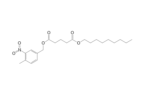 Glutaric acid, 4-methyl-3-nitrobenzyl nonyl ester