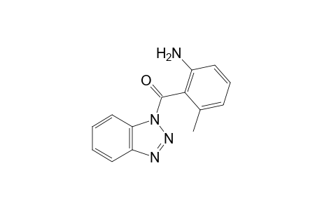(2-Amino-6-methylphenyl) (benzotriazole-1-yl)methanone