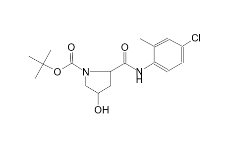 1-pyrrolidinecarboxylic acid, 2-[[(4-chloro-2-methylphenyl)amino]carbonyl]-4-hydroxy-, 1,1-dimethylethyl ester