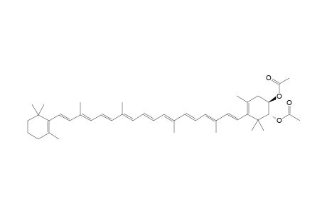 (2R,3R)-2,3-Diacetoxy-.beta.,.beta.-carotene