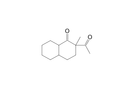 2-ACETYL-2-METHYL-OCTAHYDRO-NAPHTHALEN-ONE