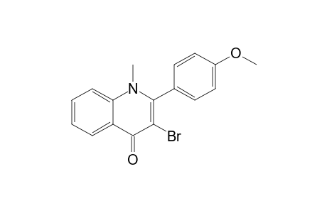 2-(4'-METHOXYPHENYL)-3-BROMO-N-METHYLQUINOLIN-4-(1-H)-ONE