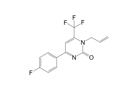 1-Allyl-4-(4-fluorophenyl)-6-(trifluoromethyl)pyrimidin-2(1H)-one