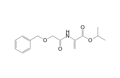 2-[(1-oxo-2-phenylmethoxyethyl)amino]-2-propenoic acid propan-2-yl ester