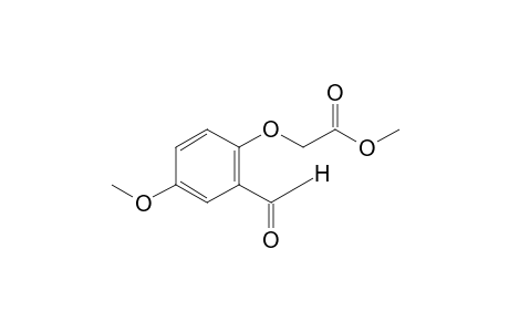 (2-formyl-4-methoxyphenoxy)acetic acid, methyl ester
