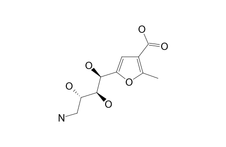 5-(4'-AMINO-4'-DEOXY-D-ARABINO-TETRITOL-1'-YL)-2-METHYL-3-FUROIC-ACID