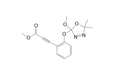 2-[2-(METHYLPROPIOLATO)]-PHENOXY-2-METHOXY-5,5-DIMETHYL-DELTA-3-1,3,4-OXADIAZOLINE
