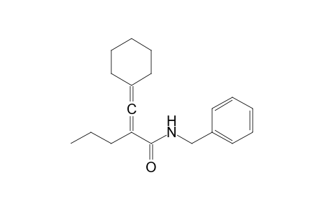 2-(cyclohexylidenemethylidene)-N-(phenylmethyl)pentanamide