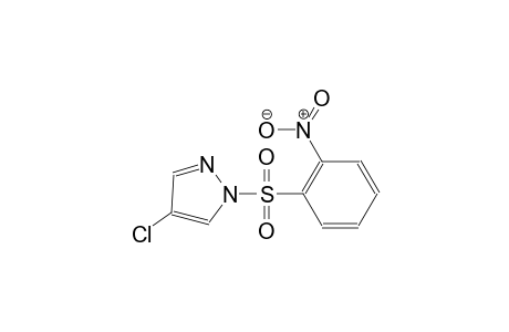 4-chloro-1-[(2-nitrophenyl)sulfonyl]-1H-pyrazole