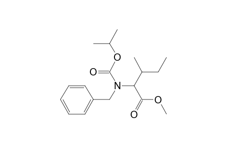 Benzyl-L-isoleucine, N-isopropyloxycarbonyl-, methyl ester