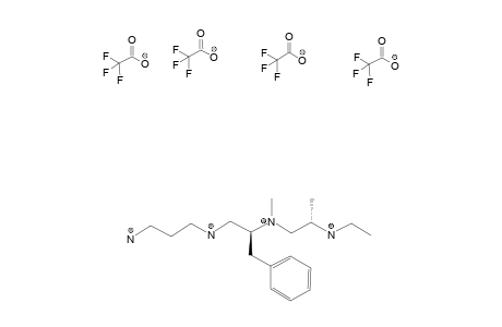 N-(6)-METHYL-12-AMINO-(4S)-METHYL-(7S)-BENZYL-3,6,9-TRIAZAUNDECANE-TETRAKIS-(TRIFLUOROACETATIC-ACID)-SALT