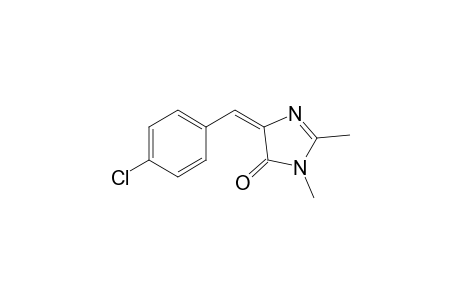 1,2-Dimethyl-4-(4-chlorobenzylidene)imidazolin-5-one