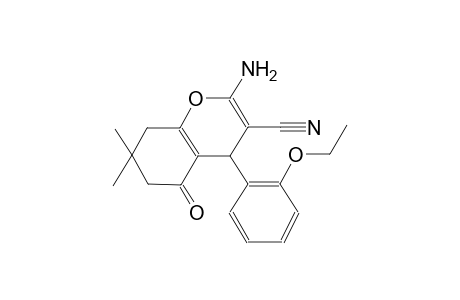 2-amino-4-(2-ethoxyphenyl)-7,7-dimethyl-5-oxo-5,6,7,8-tetrahydro-4H-chromene-3-carbonitrile