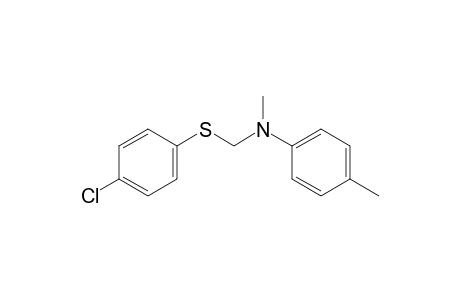 N-(p-chlorophenylthiomethyl)-N-methyl-p-toluidine