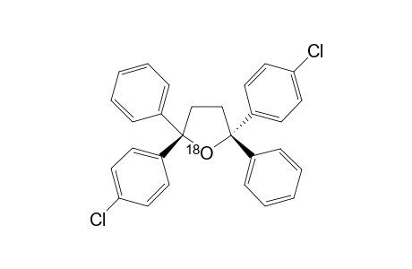 (2S,5S)-2,5-Bis(p-Chlorophenyl)-2,5-diphenyltetrahydrofuran-o(18)